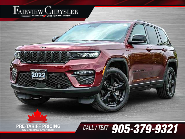 2023 Jeep Grand Cherokee Limited (Stk: U21096) in Burlington - Image 1 of 35
