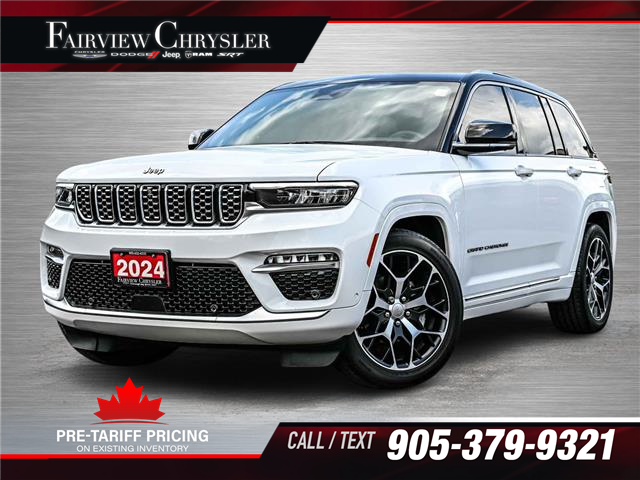 2024 Jeep Grand Cherokee Summit (Stk: U21099) in Burlington - Image 1 of 35