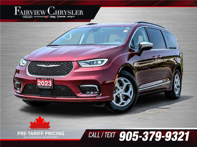 2023 Chrysler Pacifica Limited (Stk: U20534) in Burlington - Image 1 of 34