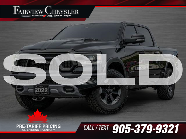 2022 RAM 1500 Rebel (Stk: U21063) in Burlington - Image 1 of 33