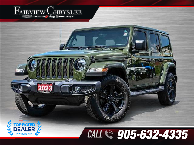 2023 Jeep Wrangler Sahara (Stk: U21126) in Burlington - Image 1 of 29 2023 Jeep Wrangler Sahara (Stk: U21126) in Burlington - Image 1 of 29