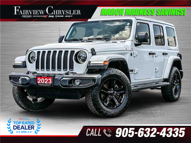2023 Jeep Wrangler Sahara (Stk: U21125) in Burlington - Image 1 of 30