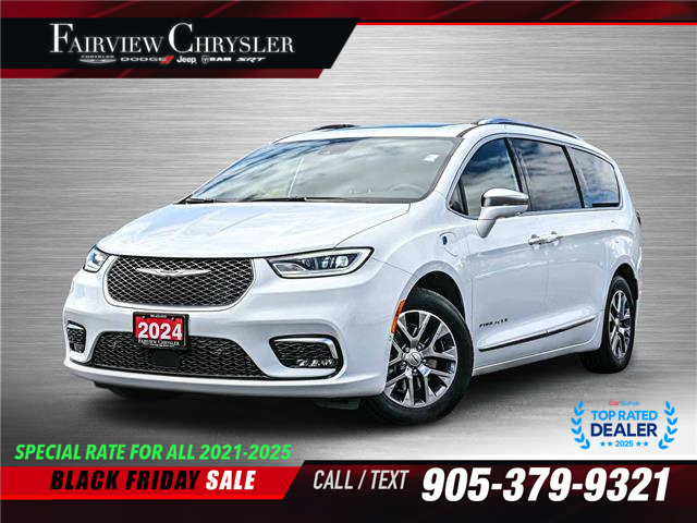 2024 Chrysler Pacifica Hybrid Pinnacle (Stk: U21251) in Burlington - Image 1 of 35