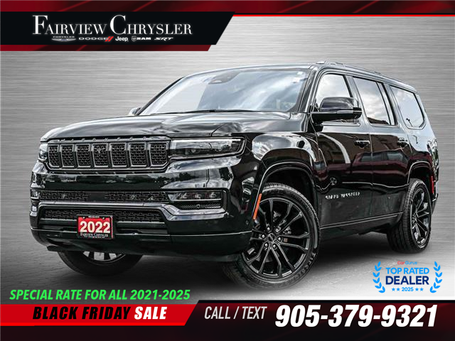 2022 Jeep Grand Wagoneer Series II (Stk: U21284) in Burlington - Image 1 of 38 2022 Jeep Grand Wagoneer Series II (Stk: U21284) in Burlington - Image 1 of 38