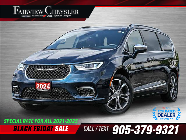 2024 Chrysler Pacifica Pinnacle (Stk: U21318) in Burlington - Image 1 of 36 2024 Chrysler Pacifica Pinnacle (Stk: U21318) in Burlington - Image 1 of 36