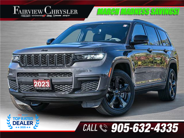 2023 Jeep Grand Cherokee L Laredo (Stk: U21351) in Burlington - Image 1 of 31