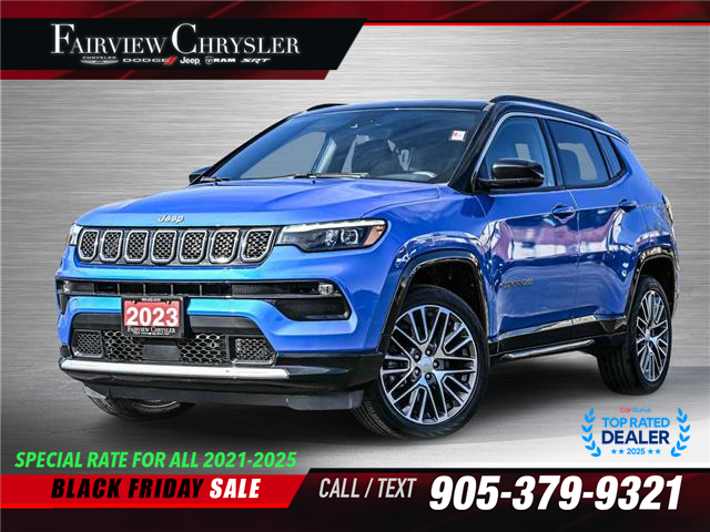 2023 Jeep Compass Limited (Stk: U21398) in Burlington - Image 1 of 33 2023 Jeep Compass Limited (Stk: U21398) in Burlington - Image 1 of 33