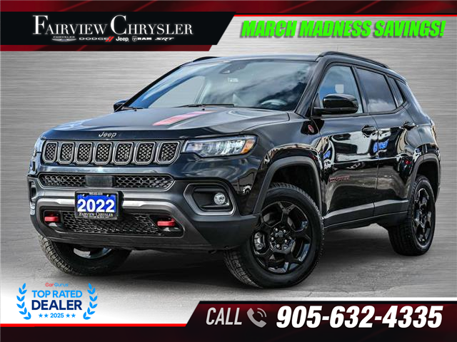 2023 Jeep Compass Trailhawk (Stk: U21423) in Burlington - Image 1 of 33
