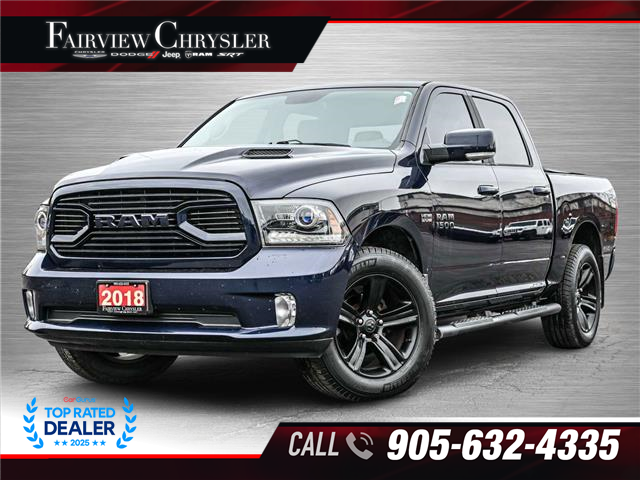 2018 RAM 1500 Sport (Stk: U21438) in Burlington - Image 1 of 31