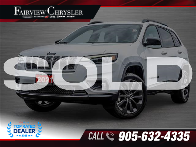 2021 Jeep Cherokee North (Stk: U21153) in Burlington - Image 1 of 33