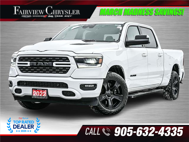 2022 RAM 1500 Sport (Stk: U21427) in Burlington - Image 1 of 32