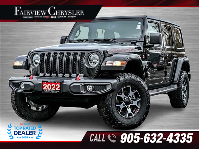 2022 Jeep Wrangler Unlimited Rubicon (Stk: U21457) in Burlington - Image 1 of 32
