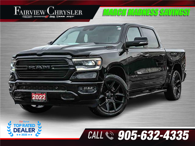 2022 RAM 1500 Sport (Stk: U21476) in Burlington - Image 1 of 28