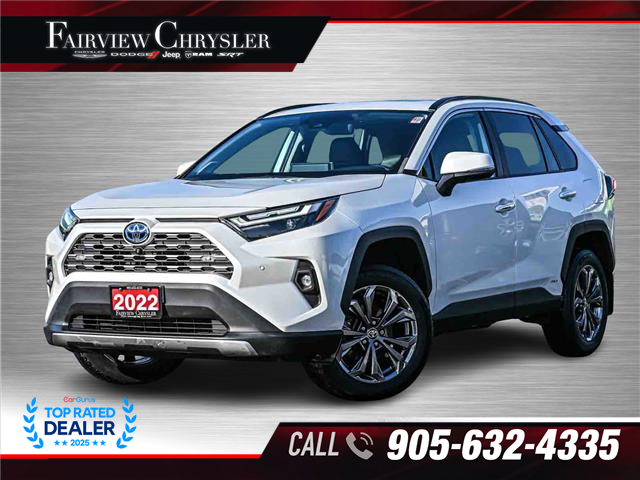 2022 Toyota RAV4 Hybrid Limited (Stk: U21474) in Burlington - Image 1 of 33