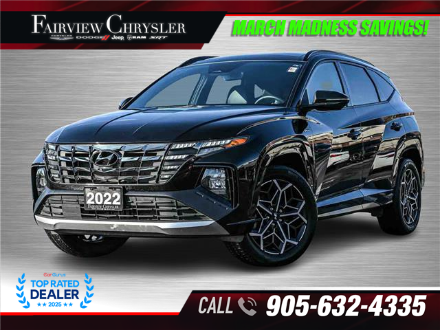 2022 Hyundai Tucson N Line (Stk: U21479) in Burlington - Image 1 of 31