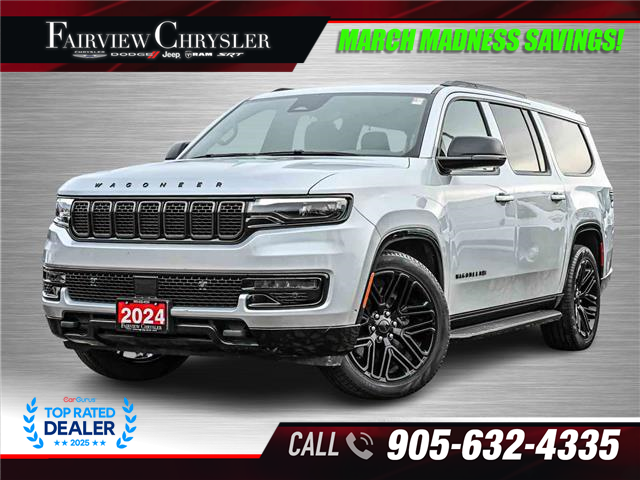 2024 Jeep Wagoneer L Series II Carbide (Stk: U21484) in Burlington - Image 1 of 35