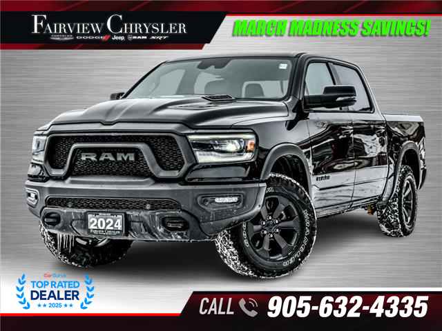 2024 RAM 1500 Rebel (Stk: U21491) in Burlington - Image 1 of 32