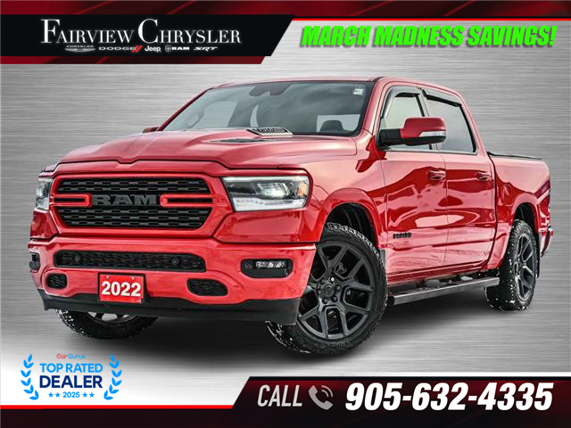 2022 RAM 1500 Sport (Stk: U21494) in Burlington - Image 1 of 31 2022 RAM 1500 Sport (Stk: U21494) in Burlington - Image 1 of 31