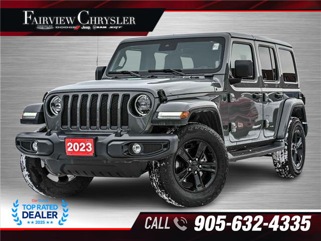 2023 Jeep Wrangler Sahara (Stk: U21516) in Burlington - Image 1 of 30