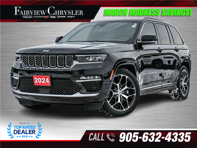 2024 Jeep Grand Cherokee Summit (Stk: U21519) in Burlington - Image 1 of 35