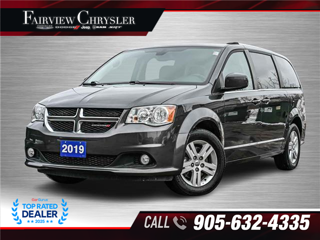 2019 Dodge Grand Caravan Crew (Stk: U21515) in Burlington - Image 1 of 28