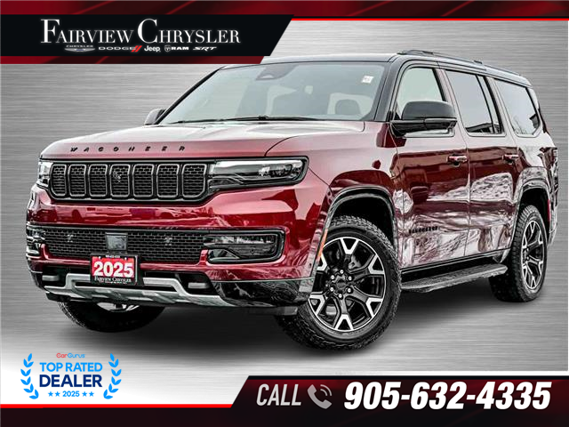 2025 Jeep Wagoneer Series II Carbide (Stk: U21531) in Burlington - Image 1 of 34