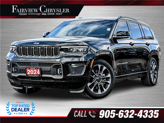 2024 Jeep Grand Cherokee L Overland (Stk: U21530) in Burlington - Image 1 of 34