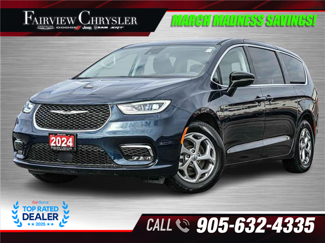 2024 Chrysler Pacifica Limited (Stk: U21533) in Burlington - Image 1 of 36