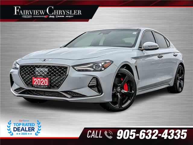 2020 Genesis G70 3.3T Prestige (Stk: U21565) in Burlington - Image 1 of 29