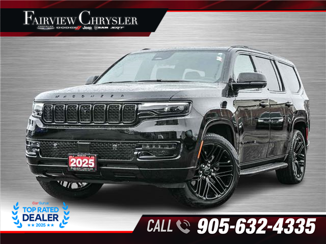2025 Jeep Wagoneer Series II Carbide (Stk: U21573) in Burlington - Image 1 of 34