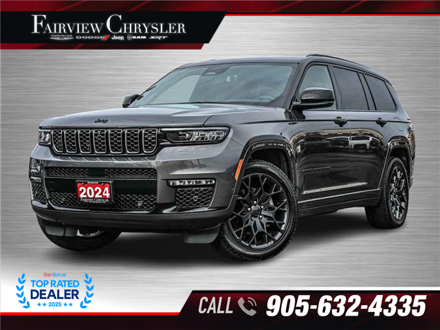 2024 Jeep Grand Cherokee L Summit (Stk: U21589) in Burlington - Image 1 of 36
