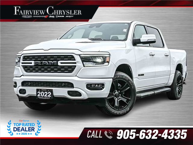 2022 RAM 1500 Sport (Stk: U21583) in Burlington - Image 1 of 33
