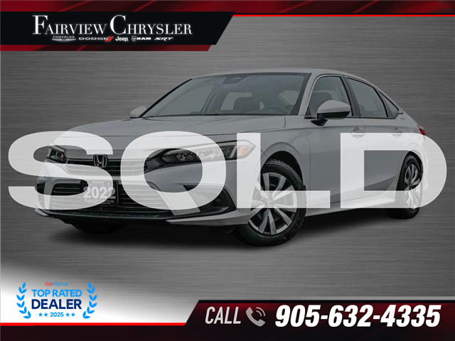 2022 Honda Civic LX (Stk: U21595) in Burlington - Image 1 of 31