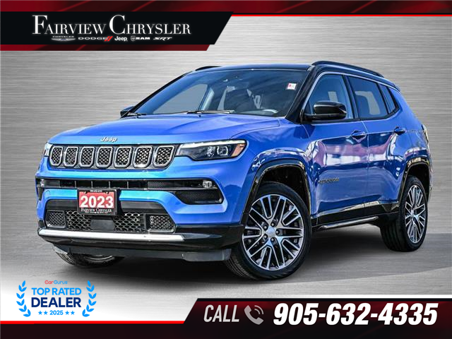 2023 Jeep Compass Limited (Stk: U21398) in Burlington - Image 1 of 33