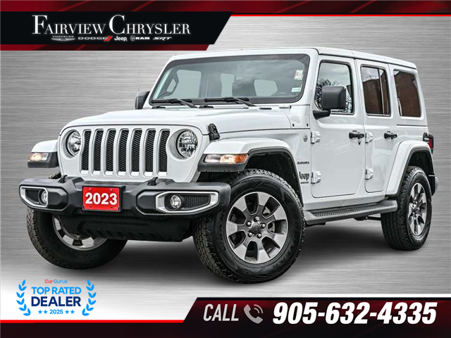 2023 Jeep Wrangler Sahara (Stk: U21507) in Burlington - Image 1 of 33 2023 Jeep Wrangler Sahara (Stk: U21507) in Burlington - Image 1 of 33