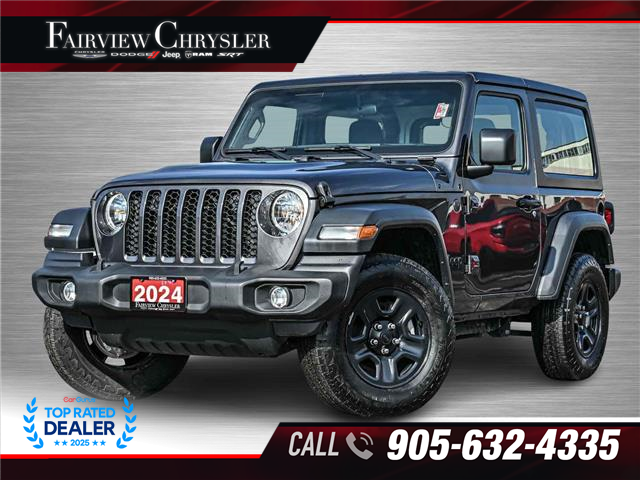 2024 Jeep Wrangler Sport (Stk: U21547) in Burlington - Image 1 of 30 2024 Jeep Wrangler Sport (Stk: U21547) in Burlington - Image 1 of 30