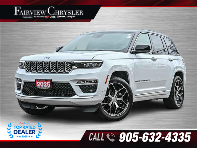 2025 Jeep Grand Cherokee Summit (Stk: U21607) in Burlington - Image 1 of 34