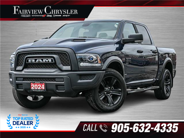 2024 RAM 1500 Classic Warlock (Stk: U21627) in Burlington - Image 1 of 30