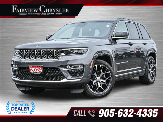 2024 Jeep Grand Cherokee Summit (Stk: U21624) in Burlington - Image 1 of 34 2024 Jeep Grand Cherokee Summit (Stk: U21624) in Burlington - Image 1 of 34