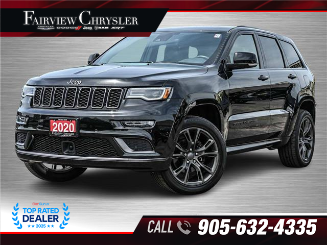 2020 Jeep Grand Cherokee Overland (Stk: U21665) in Burlington - Image 1 of 31
