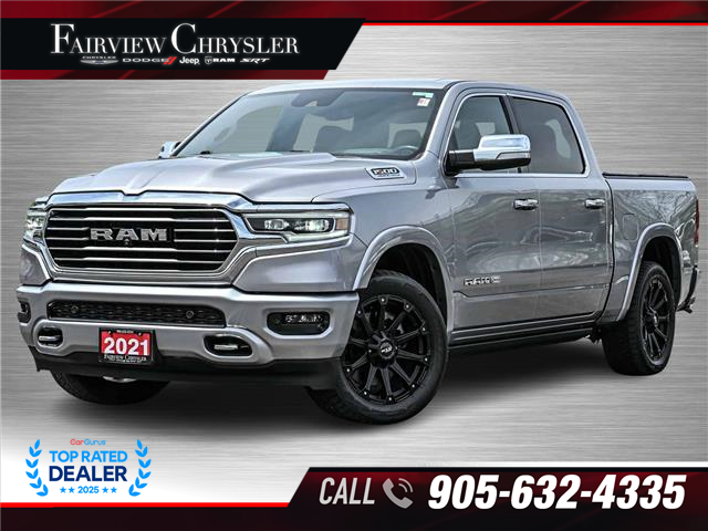 2021 RAM 1500 Limited Longhorn (Stk: U21674) in Burlington - Image 1 of 32