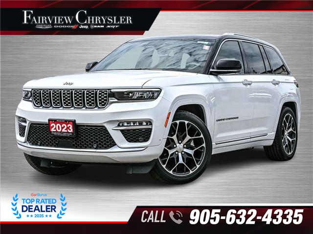 2023 Jeep Grand Cherokee Summit (Stk: U21659) in Burlington - Image 1 of 35