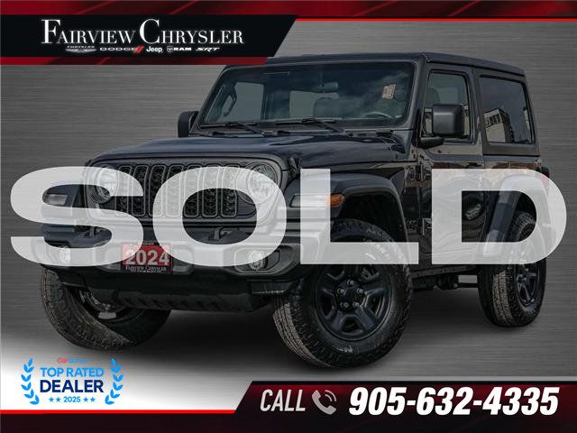 2024 Jeep Wrangler Sport (Stk: U21548) in Burlington - Image 1 of 31