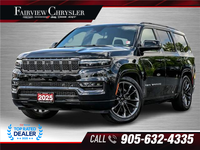 2025 Jeep Grand Wagoneer Series II Obsidian (Stk: U21745) in Burlington - Image 1 of 34