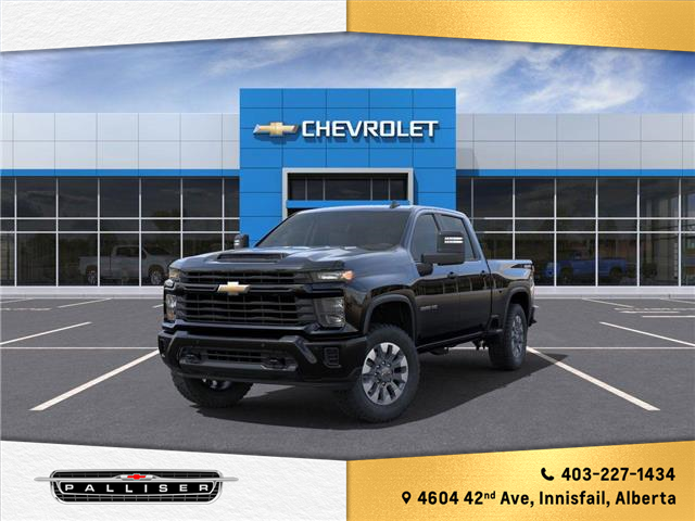2025 Chevrolet Silverado 2500HD Custom (Stk: 25T198058) in Innisfail - Image 1 of 6
