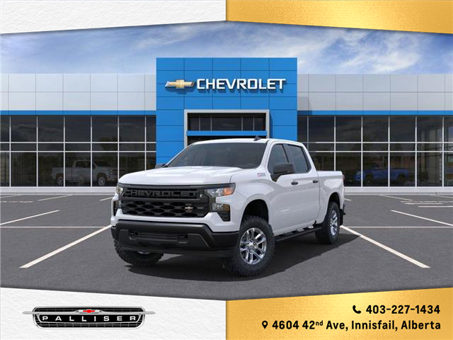 2025 Chevrolet Silverado 1500 Work Truck (Stk: 25T281226) in Innisfail - Image 1 of 6