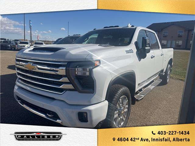 2025 Chevrolet Silverado 3500HD High Country (Stk: 25T357522) in Innisfail - Image 1 of 8 2025 Chevrolet Silverado 3500HD High Country (Stk: 25T357522) in Innisfail - Image 1 of 8