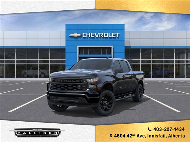 2026 Chevrolet Silverado 1500 Custom (Stk: 26T252385) in Innisfail - Image 1 of 6