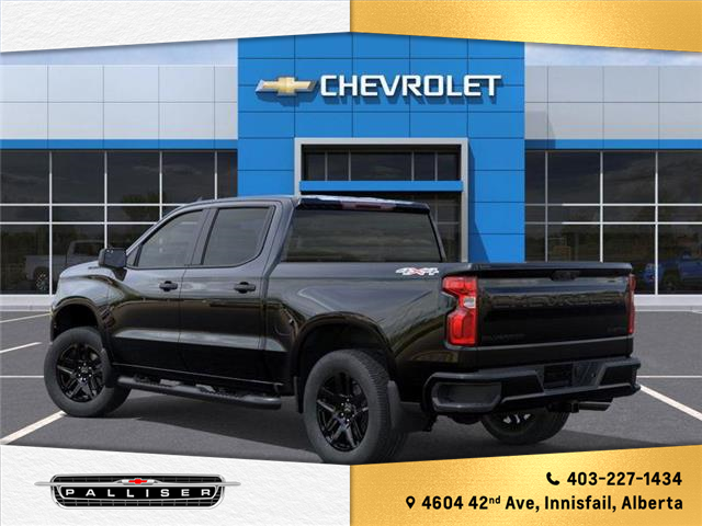 2026 Chevrolet Silverado 1500 Custom (Stk: 26T252385) in Innisfail - Image 3 of 6