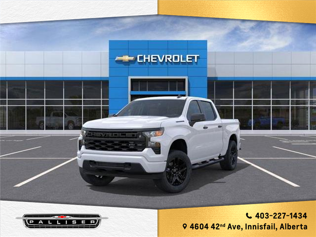 2026 Chevrolet Silverado 1500 Custom (Stk: 26T306209) in Innisfail - Image 1 of 6